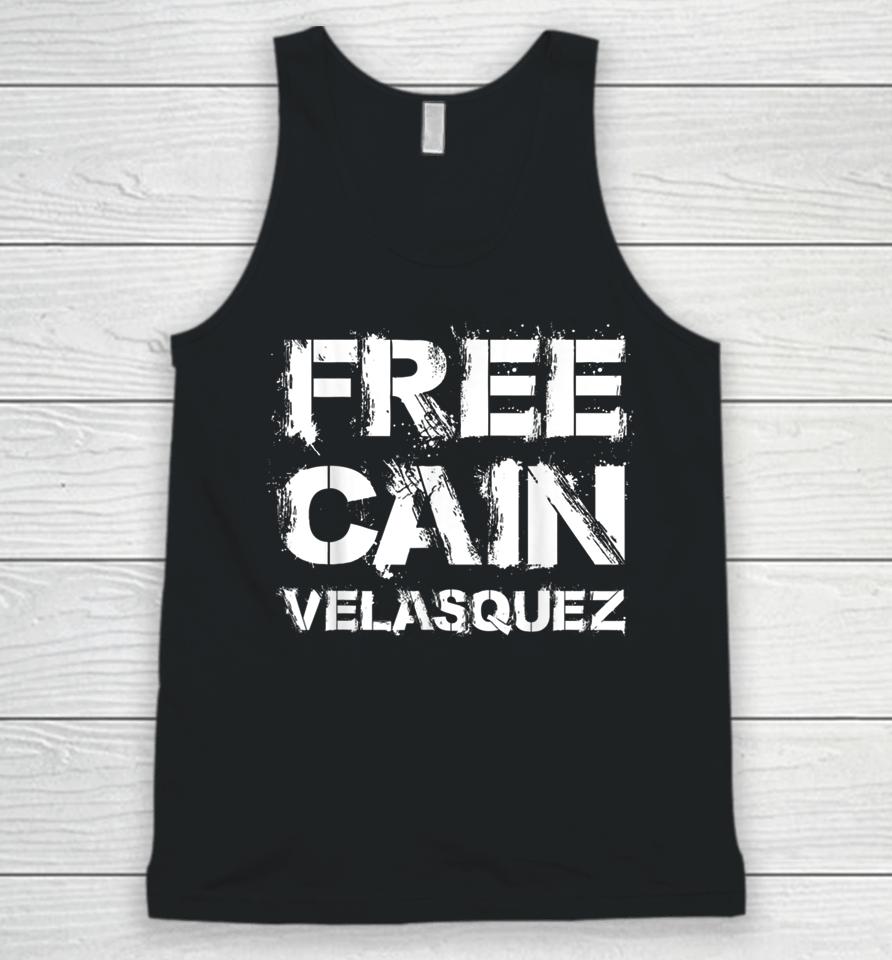 Free Cain Velasquez Vintage Unisex Tank Top