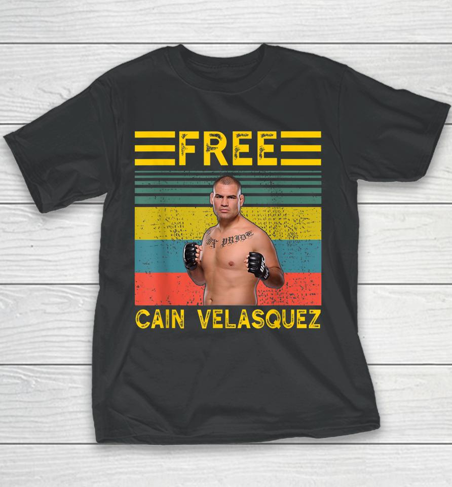 Free Cain Velasquez Vintage Youth T-Shirt