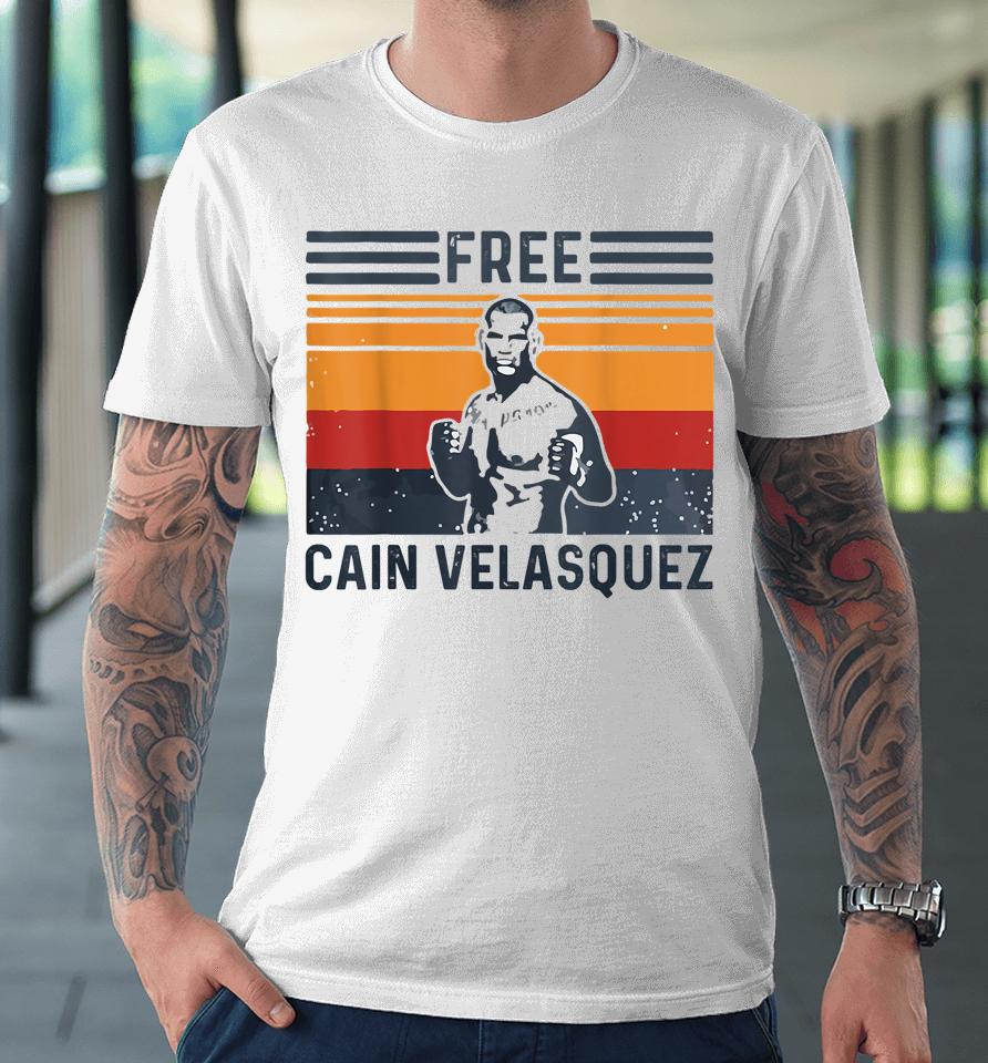 Free Cain Velasquez Vintage Premium T-Shirt