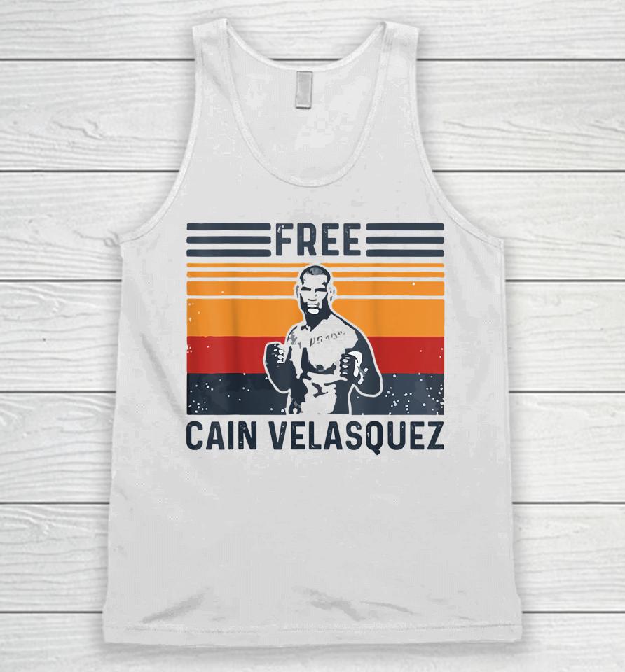 Free Cain Velasquez Vintage Unisex Tank Top