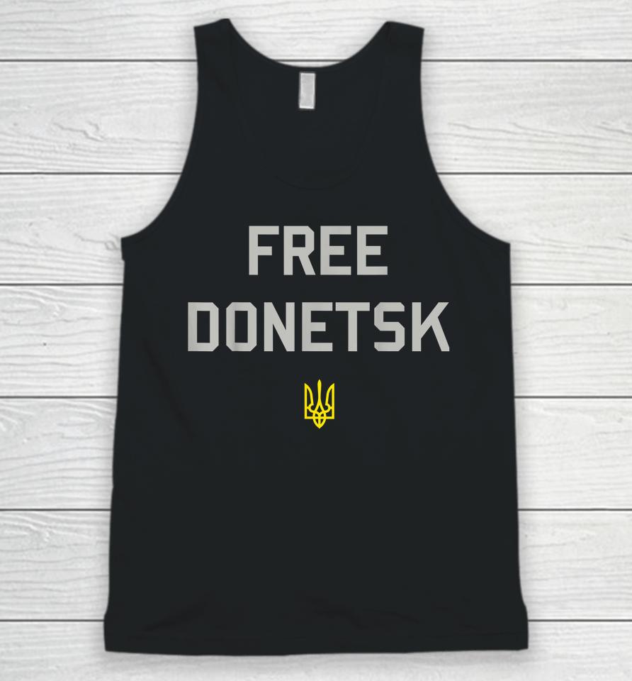 Free Donetsk Ukraine Unisex Tank Top