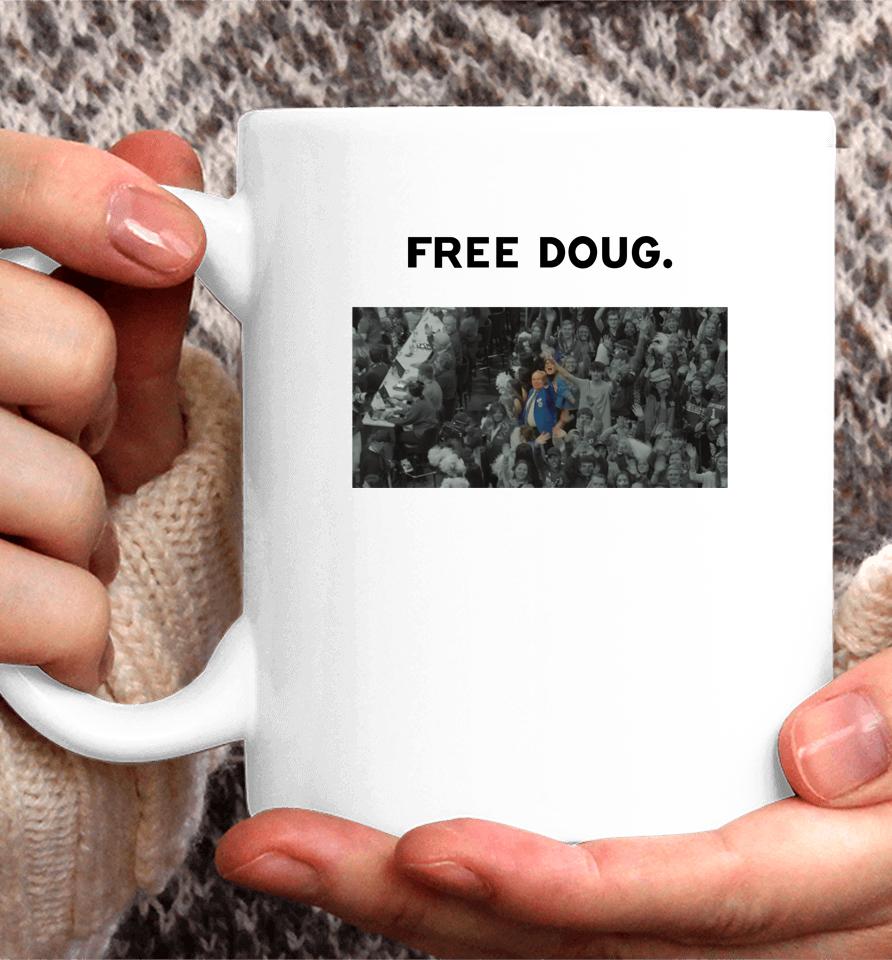 Free Doug Doug The Blue Coat Matt Jones Coffee Mug