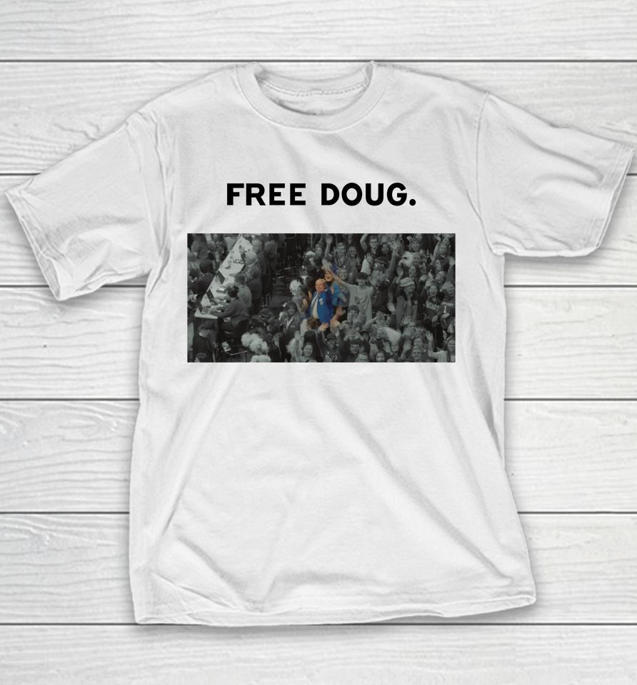 Free Doug Doug The Blue Coat Matt Jones Youth T-Shirt