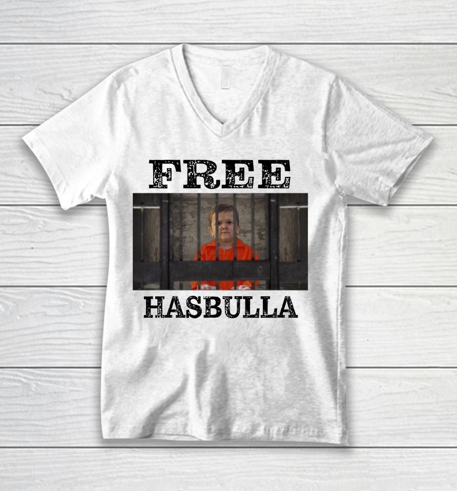 Free Hasbulla Magomedov Unisex V-Neck T-Shirt
