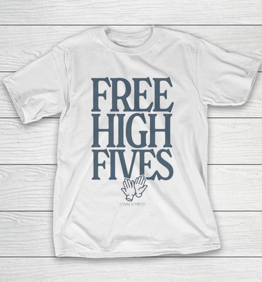 Free High Fives Tanner Smith Youth T-Shirt