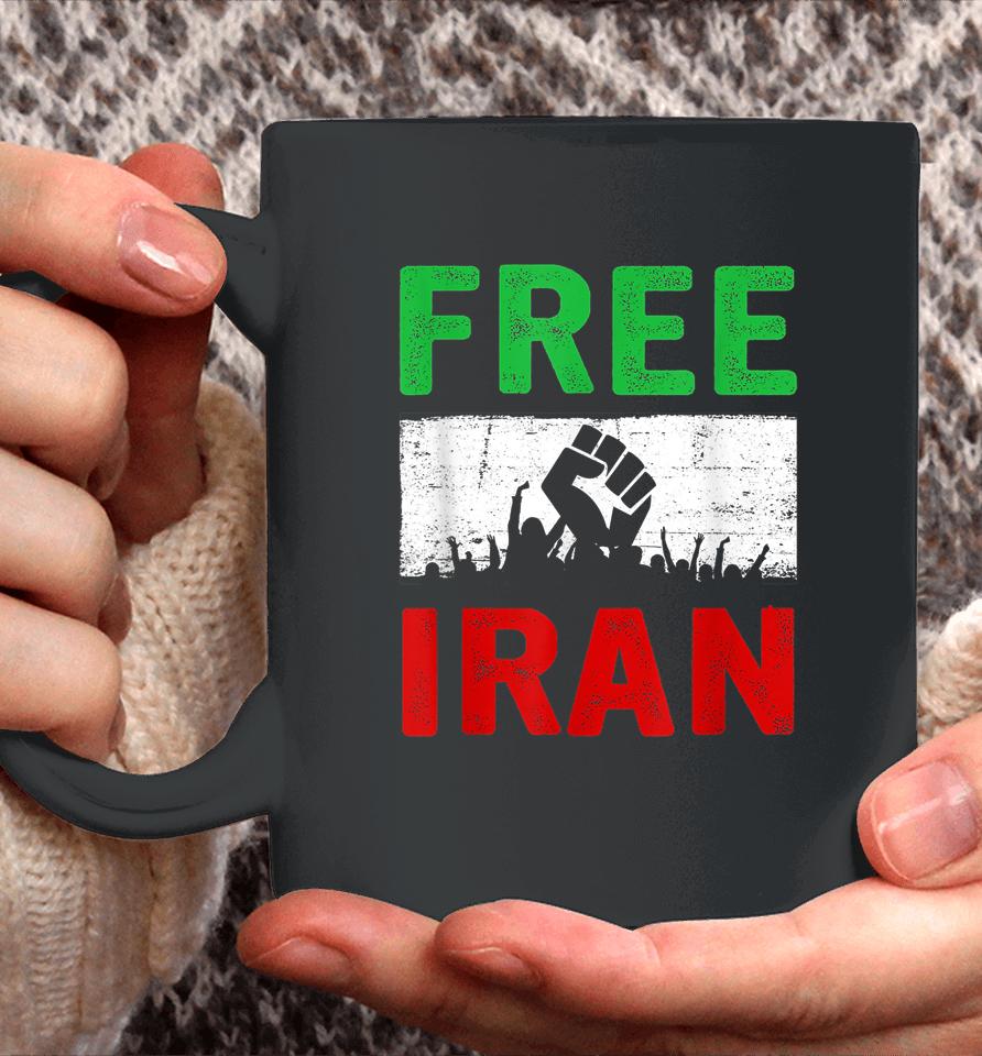 Free Iran Stand With The Women Of Iran Coffee Mug