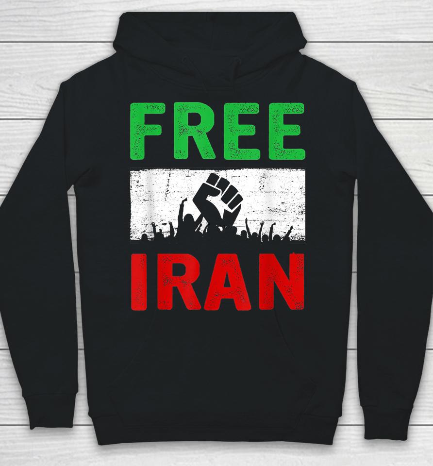 Free Iran Stand With The Women Of Iran Hoodie