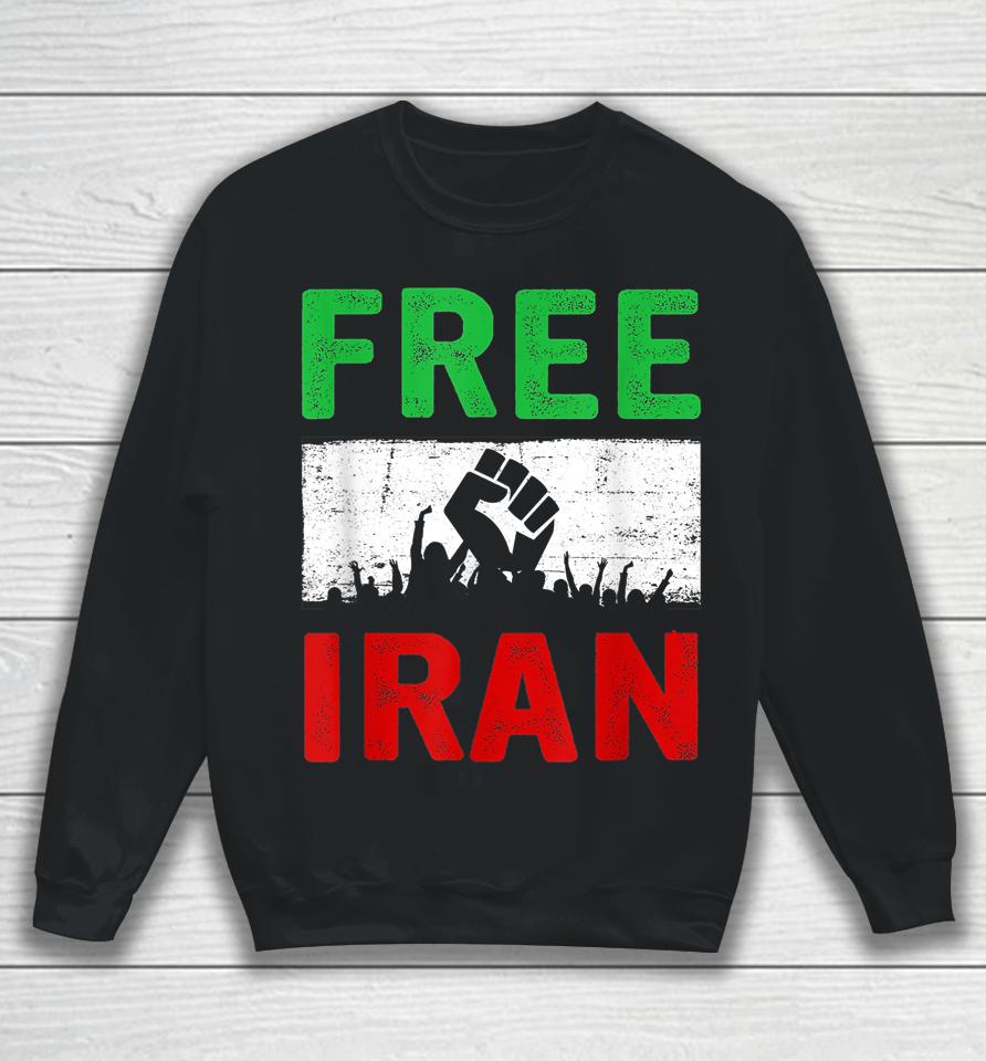 Free Iran Stand With The Women Of Iran Sweatshirt