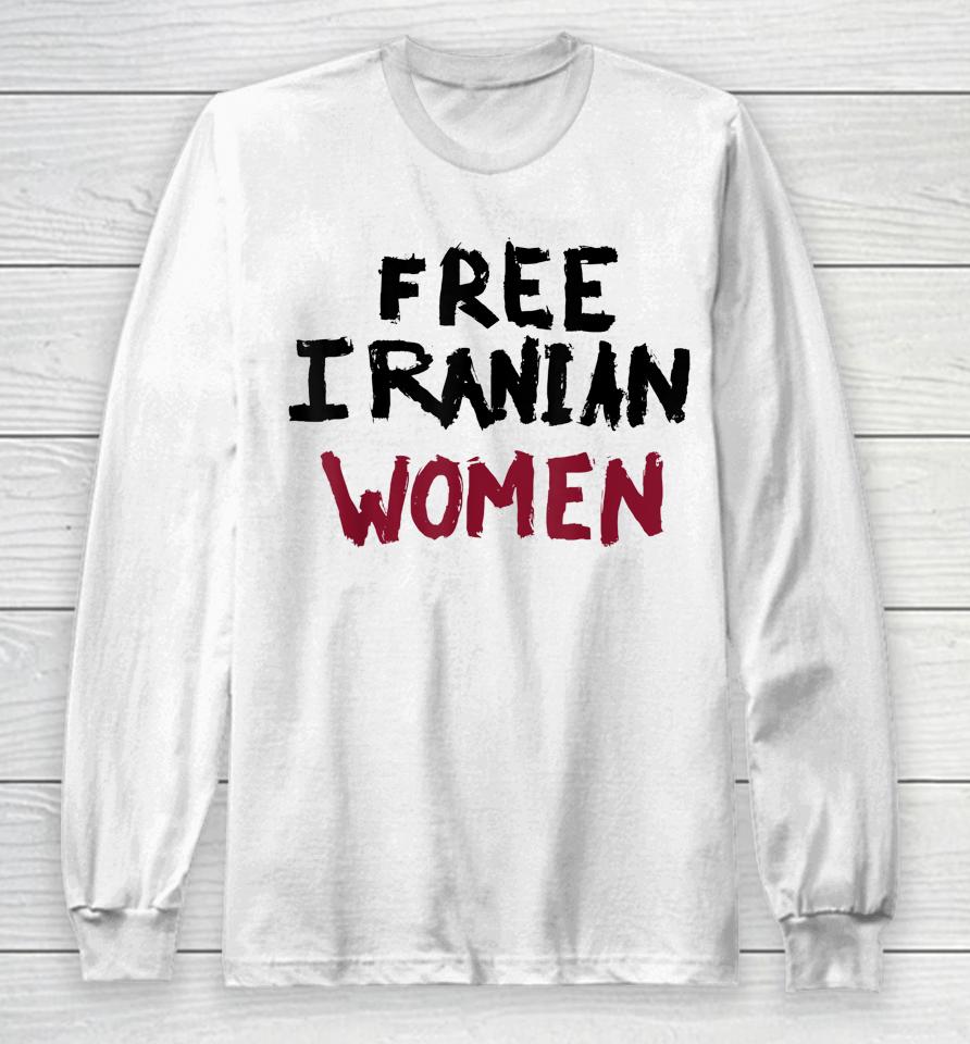 Free Iranian Women Mahsa Amini Iran #Mahsaamini Long Sleeve T-Shirt