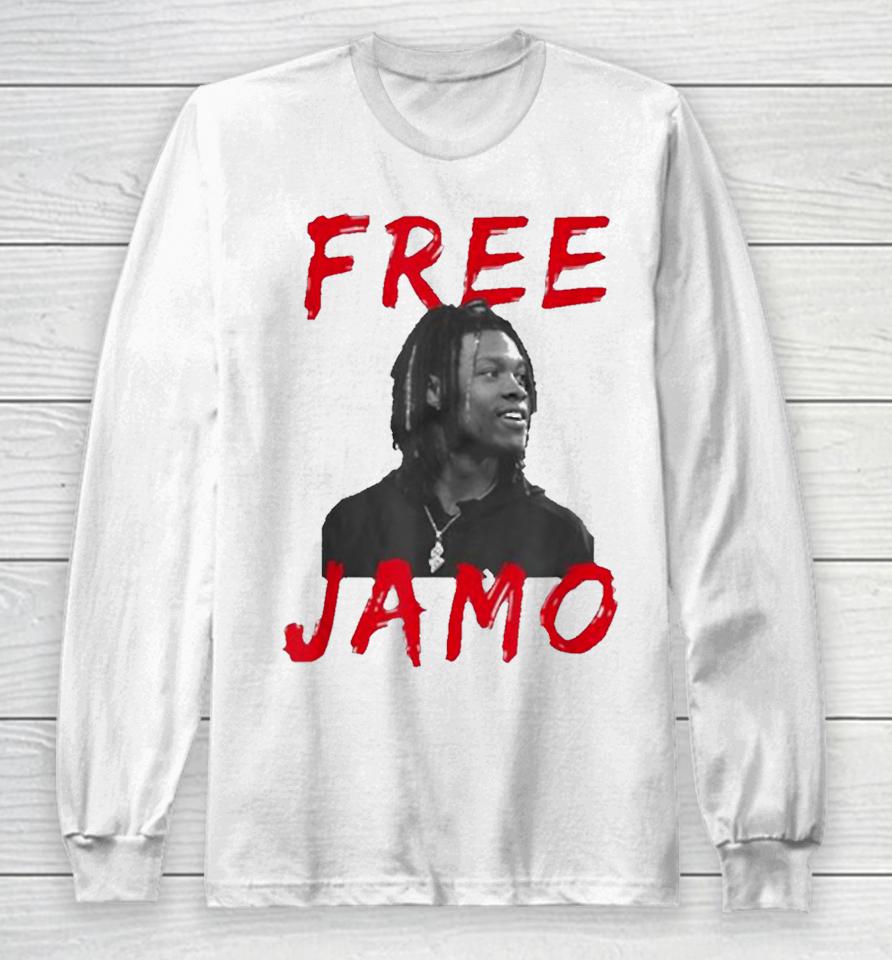 Free Jamo Shirt Support Jameson Williams Long Sleeve T-Shirt