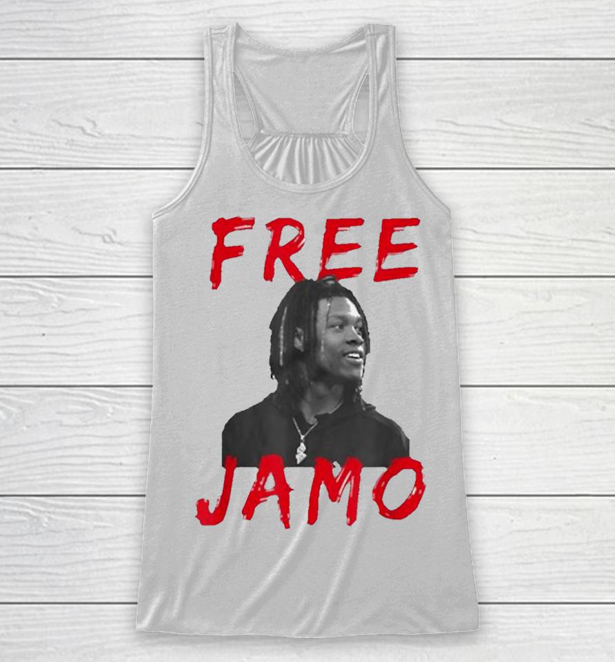Free Jamo Shirt Support Jameson Williams Racerback Tank