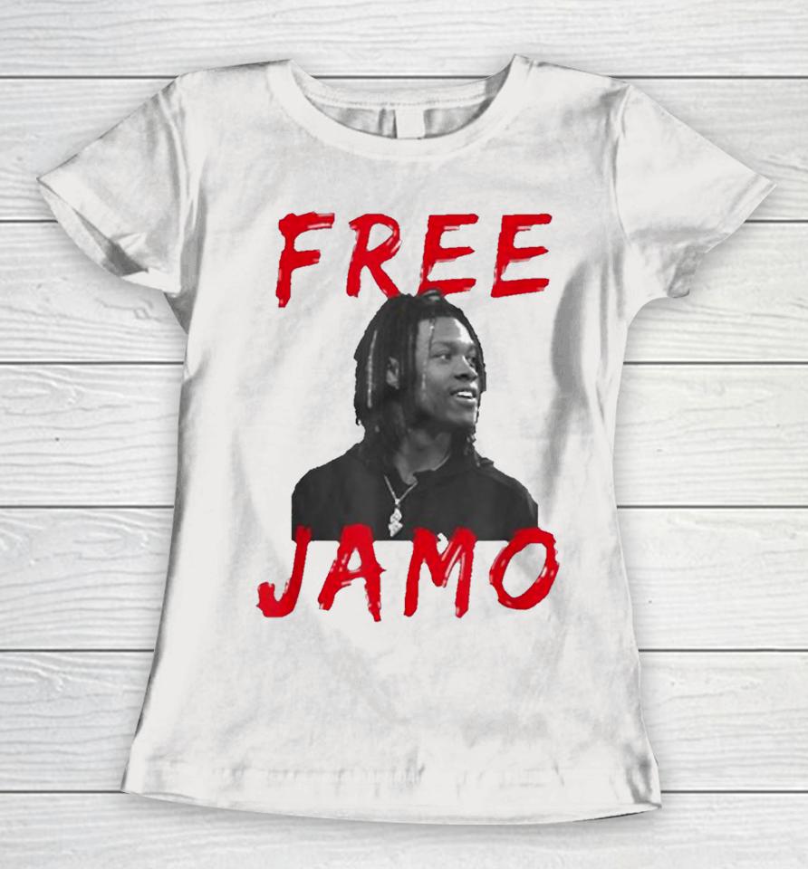 Free Jamo Shirt Support Jameson Williams Women T-Shirt
