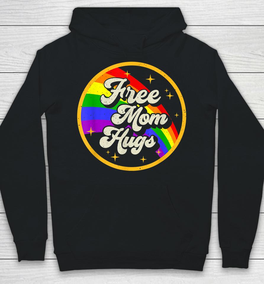 Free Mom Hugs T Shirt Rainbow Heart Lgbt Pride Month Hoodie