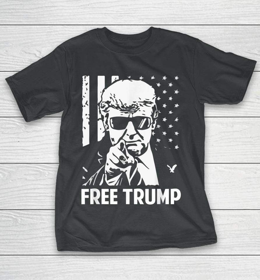 Free Trump T-Shirt Free Donald Trump Republican Support T-Shirt