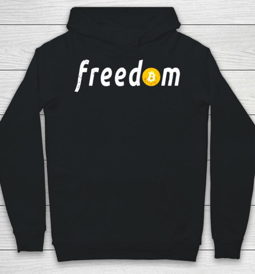 Freedom Bitcoin Vintage Hoodie