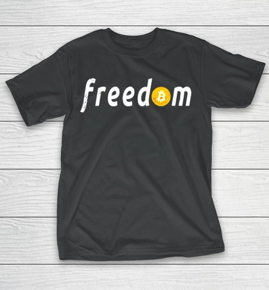 Freedom Bitcoin Vintage T-Shirt