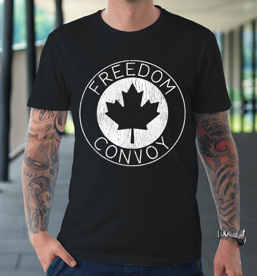 Freedom Convoy 2022 Canadian Truckers Premium T-Shirt