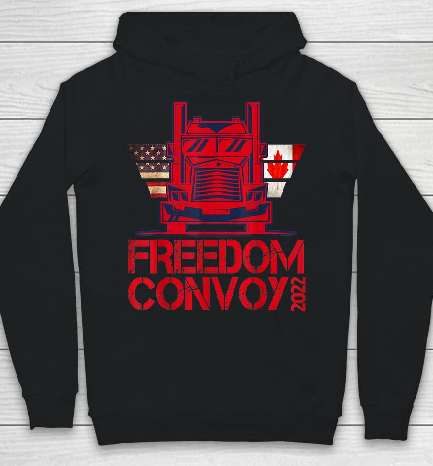Freedom Convoy 2022 Support Our Truckers Convoy Hoodie