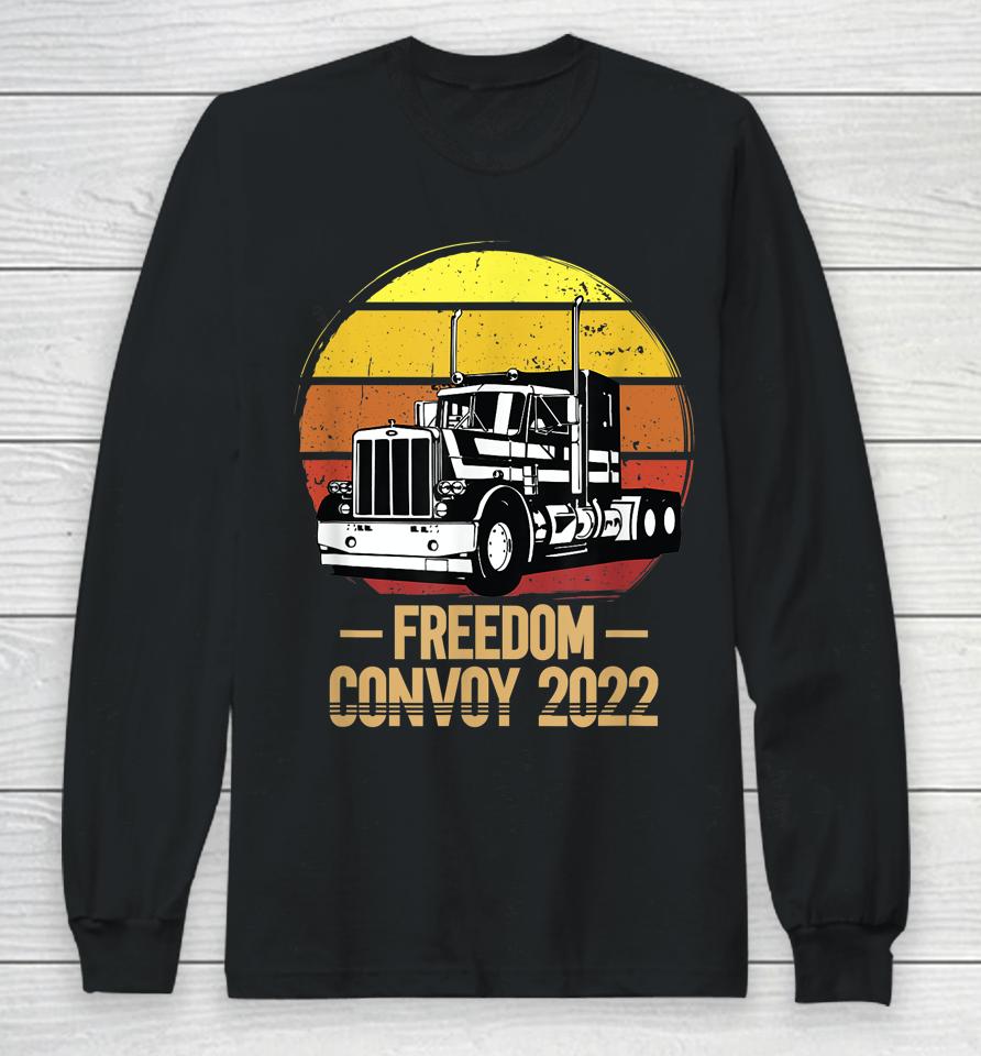 Freedom Convoy 2022 Vintage Long Sleeve T-Shirt