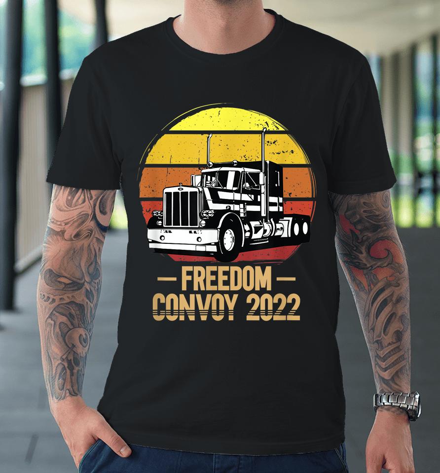 Freedom Convoy 2022 Vintage Premium T-Shirt