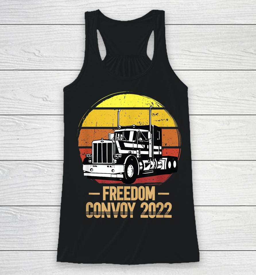 Freedom Convoy 2022 Vintage Racerback Tank