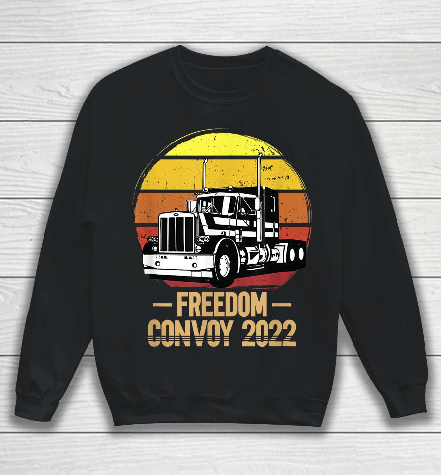 Freedom Convoy 2022 Vintage Sweatshirt