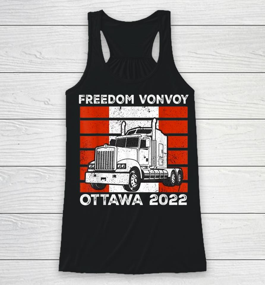 Freedom Convoy Ottawa 2022 Racerback Tank