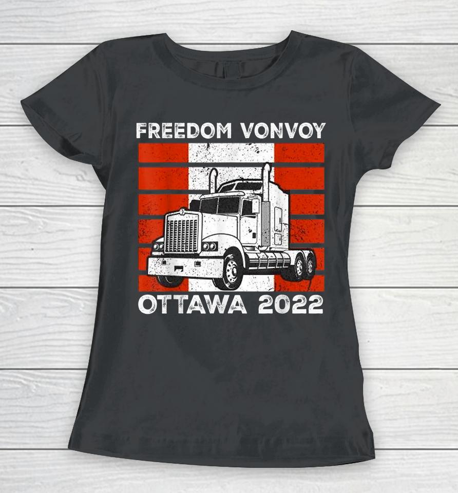Freedom Convoy Ottawa 2022 Women T-Shirt