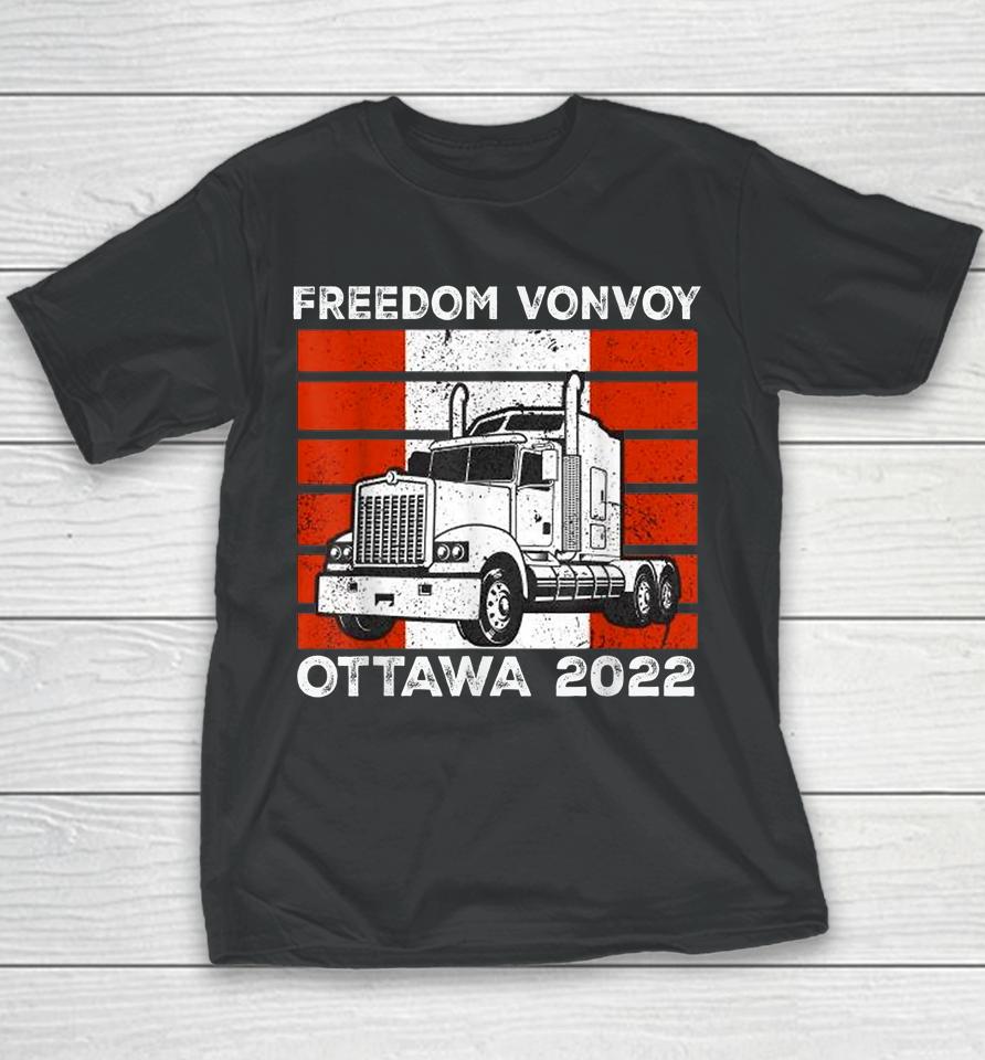 Freedom Convoy Ottawa 2022 Youth T-Shirt