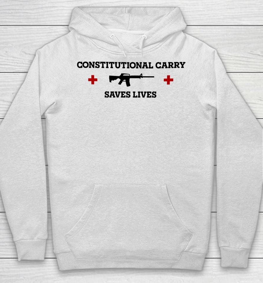 Freedomkiki28 Constitutional Carry Saves Lives Hoodie