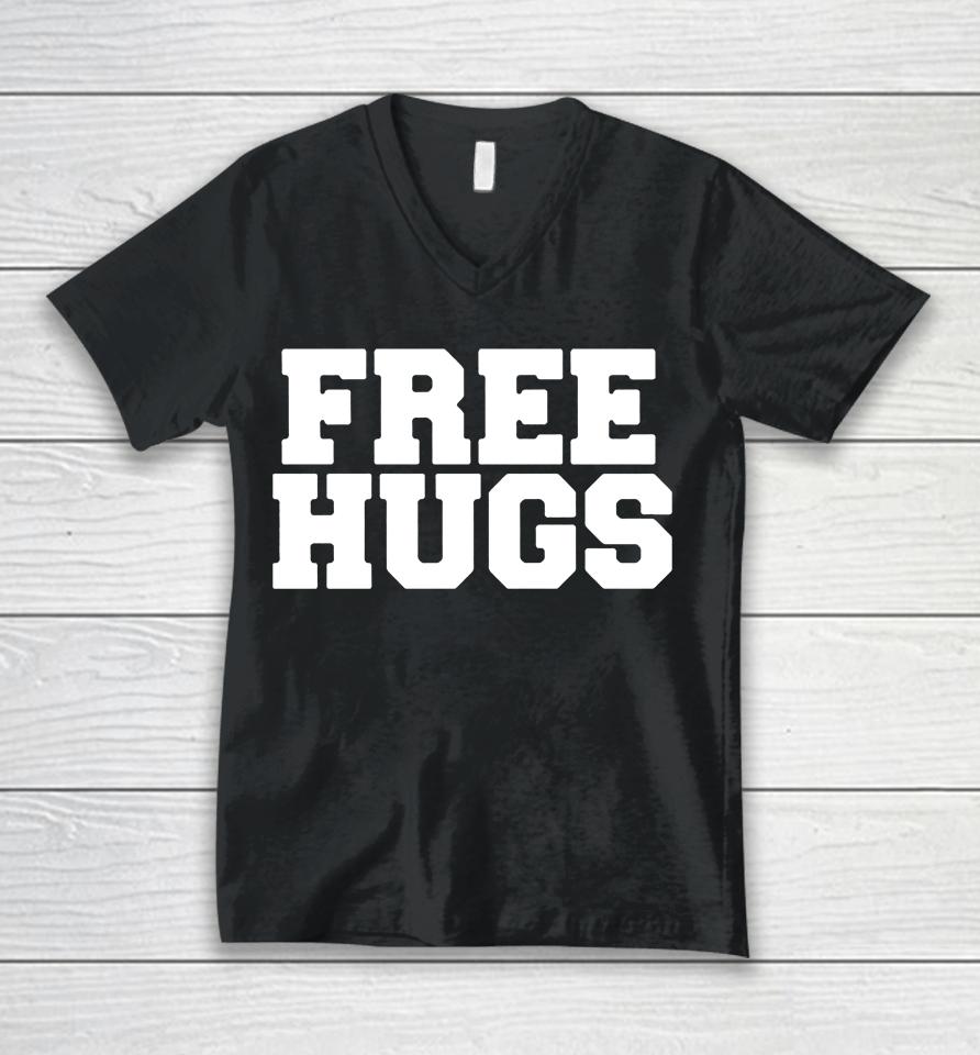 Freehugs World Champion Slut Hugger Unisex V-Neck T-Shirt