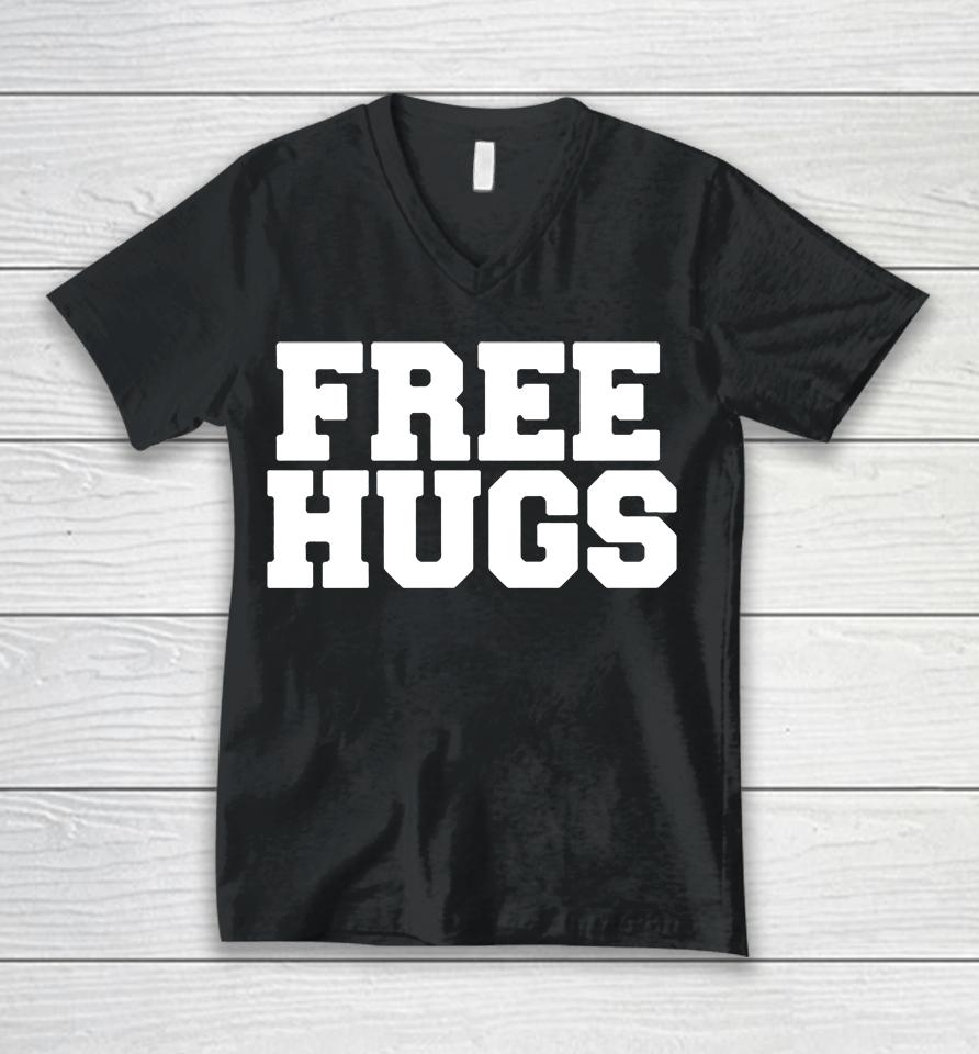 Freehugs World Champion Slut Hugger Unisex V-Neck T-Shirt