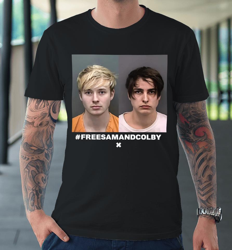 Freesamandcolby Mugshot Premium T-Shirt