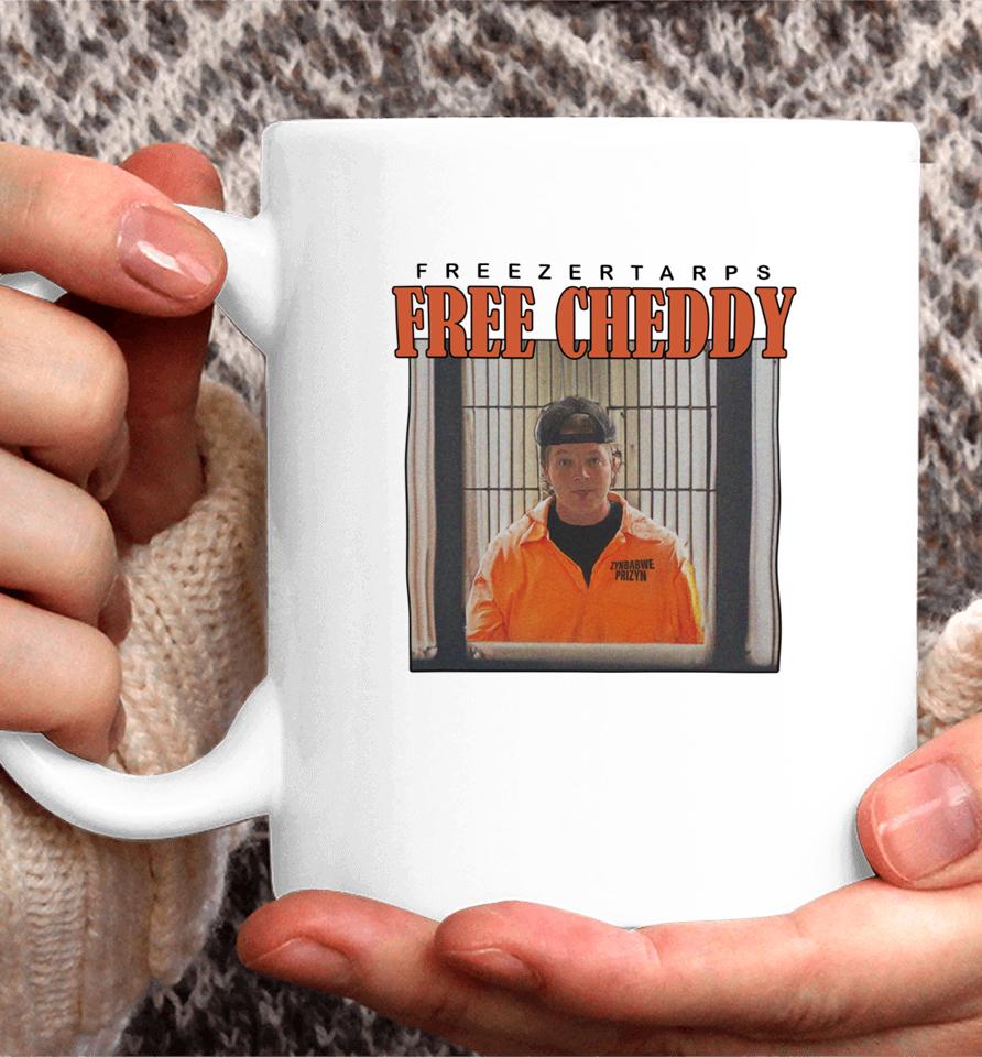 Freezer Tarps Free Cheddy Coffee Mug