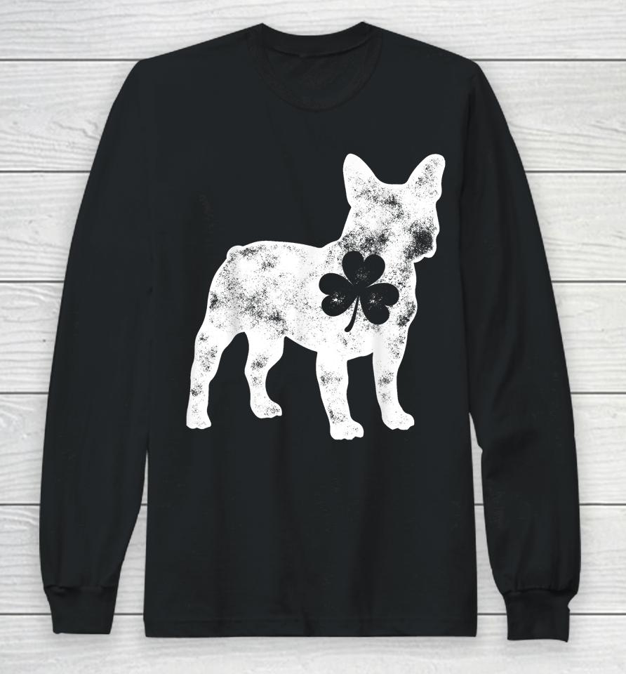 French Bulldog St Patrick's Day Long Sleeve T-Shirt