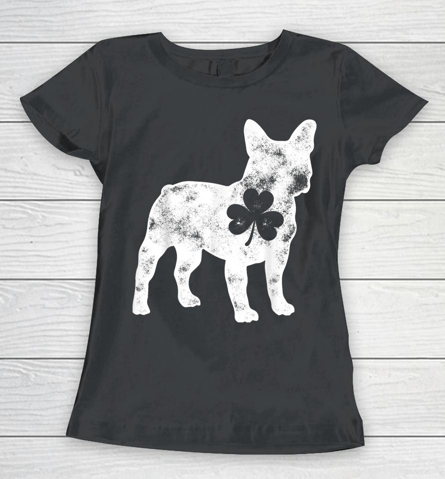 French Bulldog St Patrick's Day Women T-Shirt