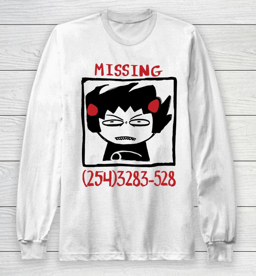 Frepno Mytoff Missing 2543283-528 Long Sleeve T-Shirt