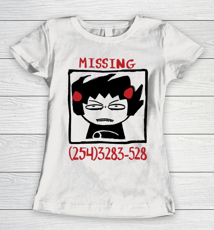 Frepno Mytoff Missing 2543283-528 Women T-Shirt