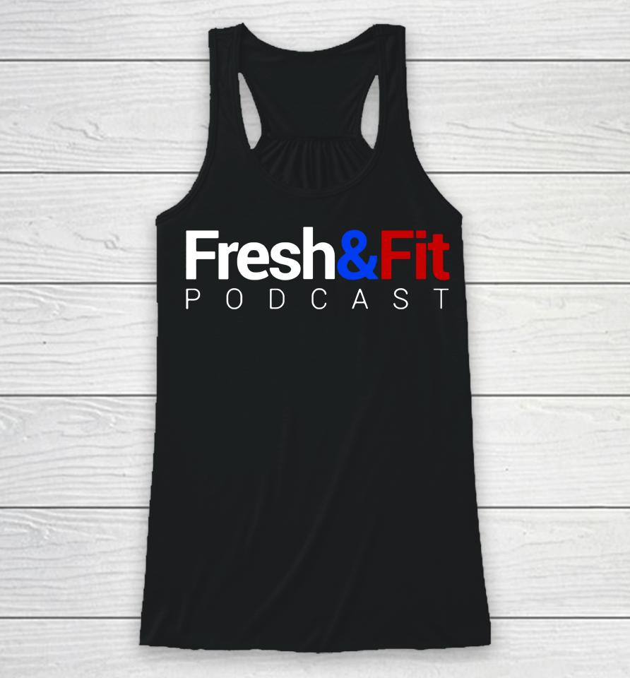Fresh And Fit Logo Racerback Tank