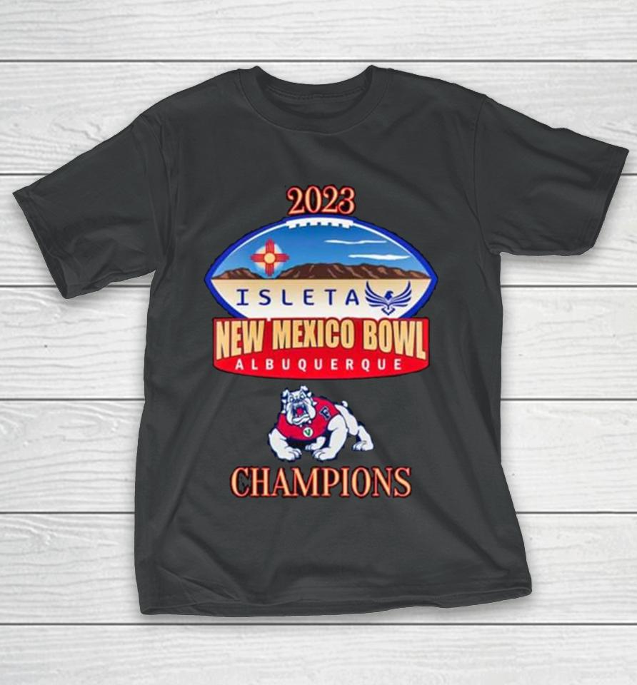 Fresno State Bulldogs 2023 Isleta New Mexico Bowl Albuquerque T-Shirt