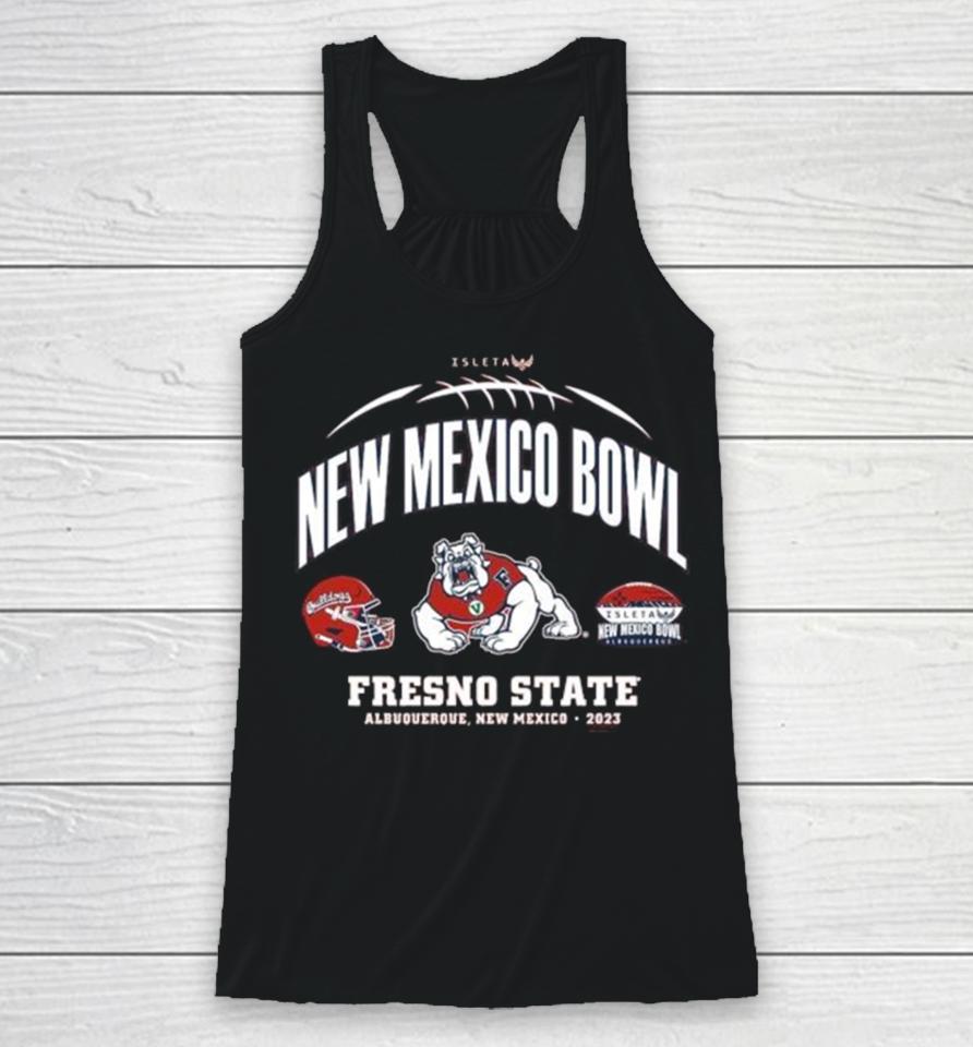 Fresno State Bulldogs 2023 New Mexico Bowl Albuquerque, New Mexico Racerback Tank