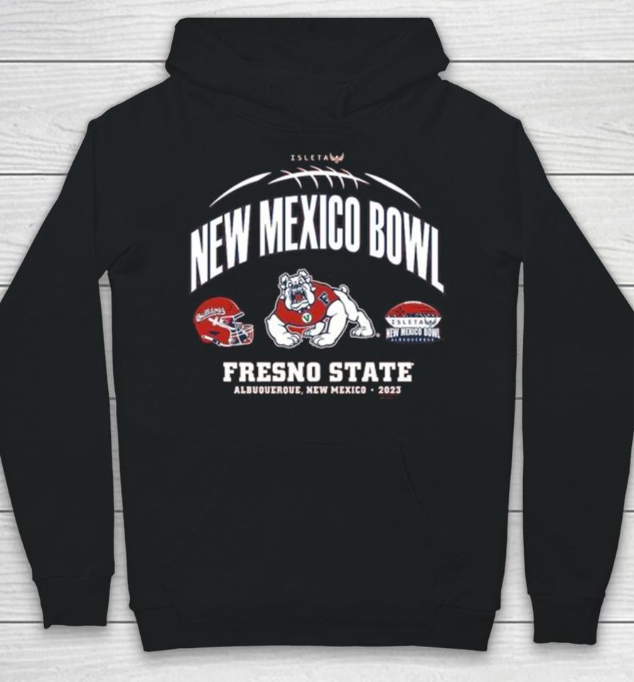 Fresno State Bulldogs 2023 New Mexico Bowl Albuquerque, New Mexico Hoodie