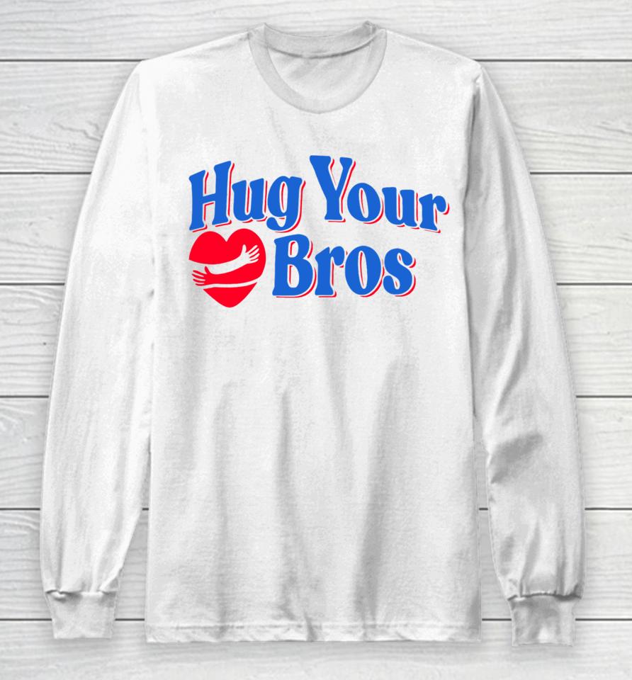 Friday Beers Hug Your Bros Long Sleeve T-Shirt