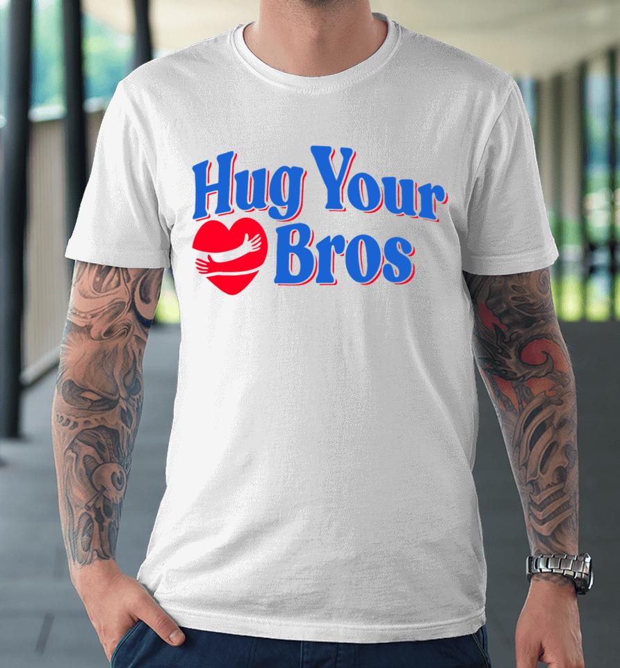 Friday Beers Hug Your Bros Premium T-Shirt
