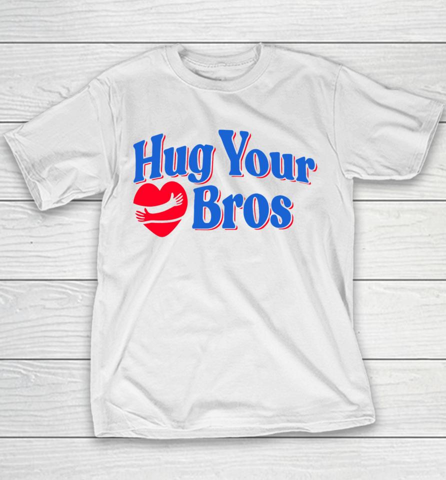 Friday Beers Hug Your Bros Youth T-Shirt