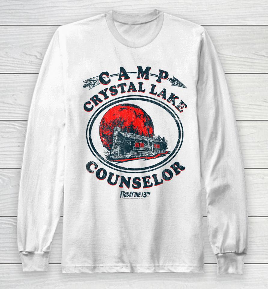 Friday The 13Th Camp Crystal Lake Counselor Long Sleeve T-Shirt