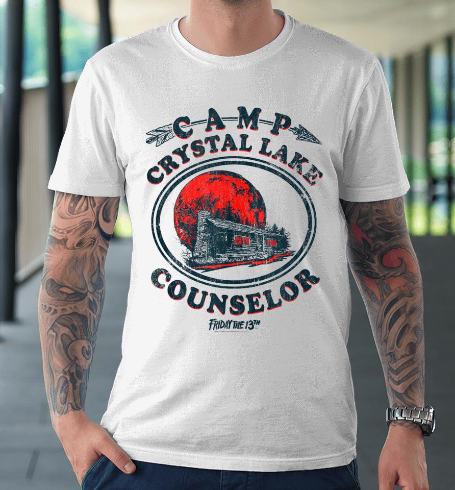 Friday The 13Th Camp Crystal Lake Counselor Premium T-Shirt