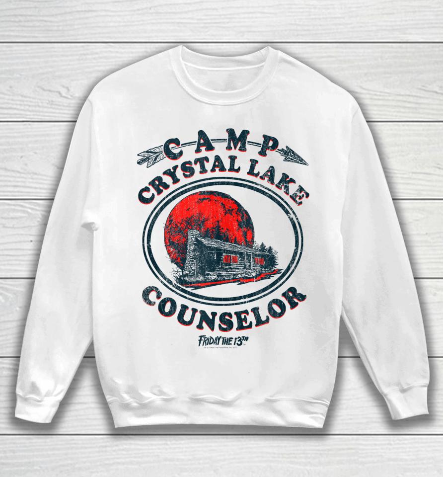 Friday The 13Th Camp Crystal Lake Counselor Sweatshirt