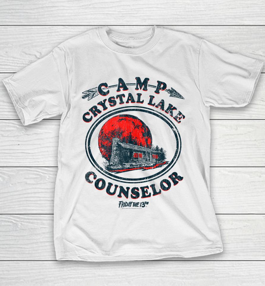 Friday The 13Th Camp Crystal Lake Counselor Youth T-Shirt