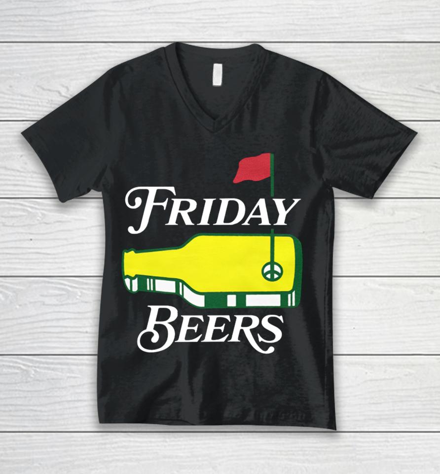 Fridaybeers Merch Friday Beers Tournament Unisex V-Neck T-Shirt